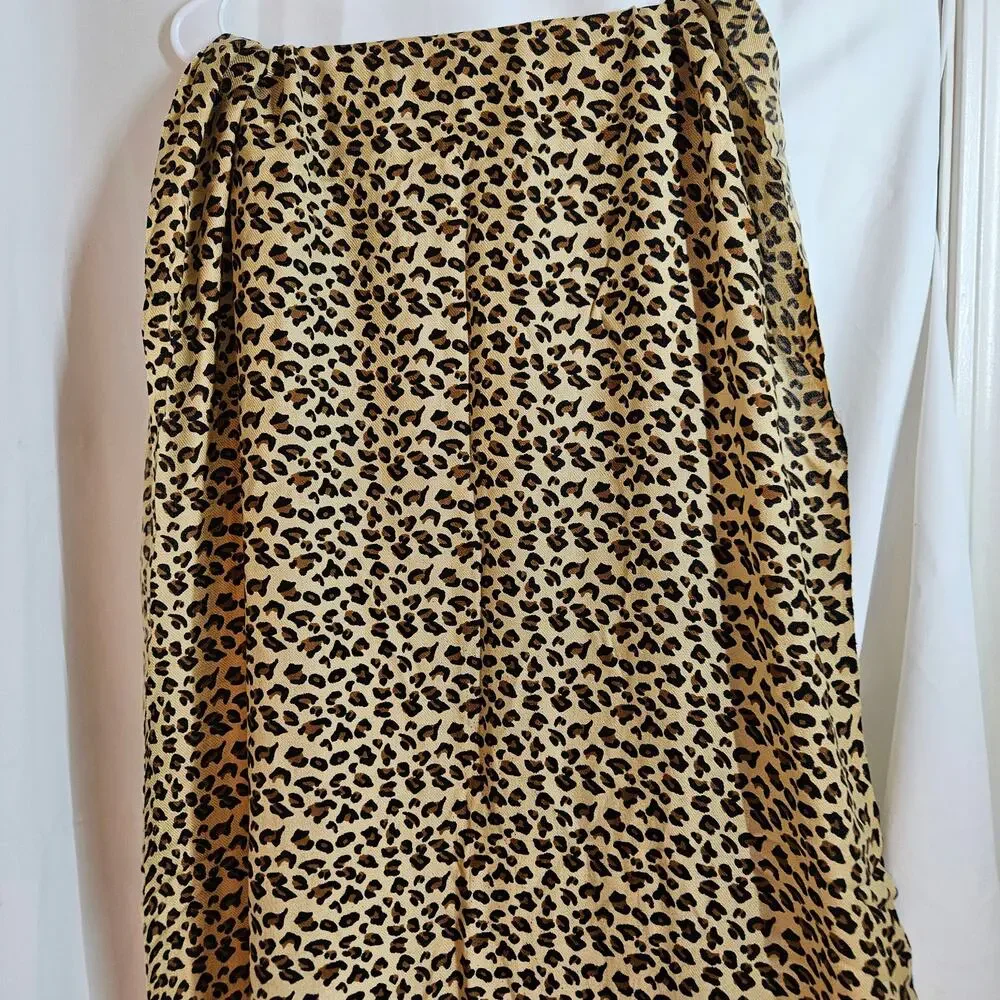 Leopard Scarf Size Xlarge